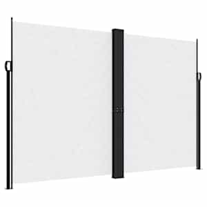 Zatahovací boční markýza bílá 220 x 1 200 cm - obrázek 2