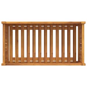 Zahradní truhlík s vložkou 80x42x40 cm masivní akáciové dřevo - obrázek 8