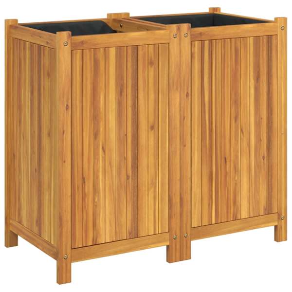 vidaXL voodriga taimelava, 84x42x75 cm, akaatsiapuit