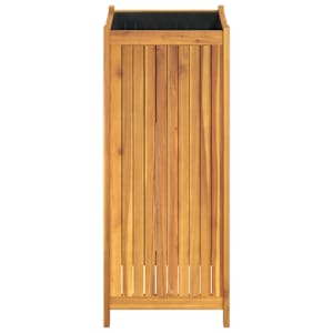 Zahradní truhlík s vložkou 42x42x100 cm masivní akáciové dřevo - obrázek 6