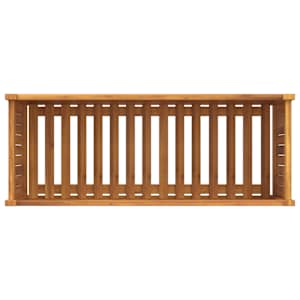 Zahradní truhlík s vložkou 99,5x38x50 cm masivní akáciové dřevo - obrázek 8
