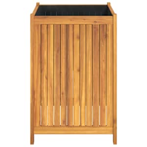 Zahradní truhlík s vložkou 50x50x75 cm masivní akáciové dřevo - obrázek 6