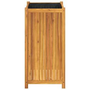 Zahradní truhlík s vložkou 50x50x100 cm masivní akáciové dřevo - obrázek 4