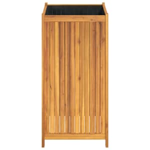 Zahradní truhlík s vložkou 50x50x100 cm masivní akáciové dřevo - obrázek 6
