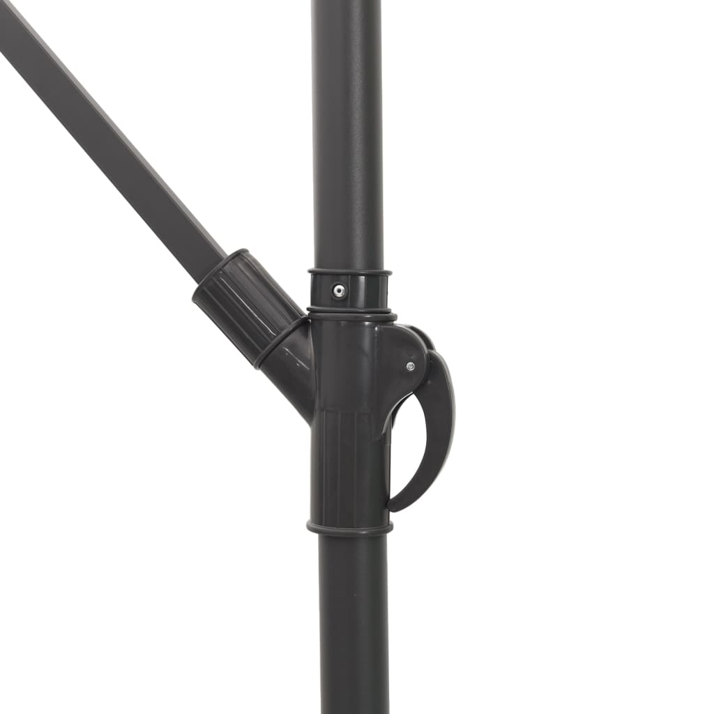 Garden Parasol with Steel Pole Umbrella Sunshade Outdoor Patio Beach vidaXL - Picture 21 of 47