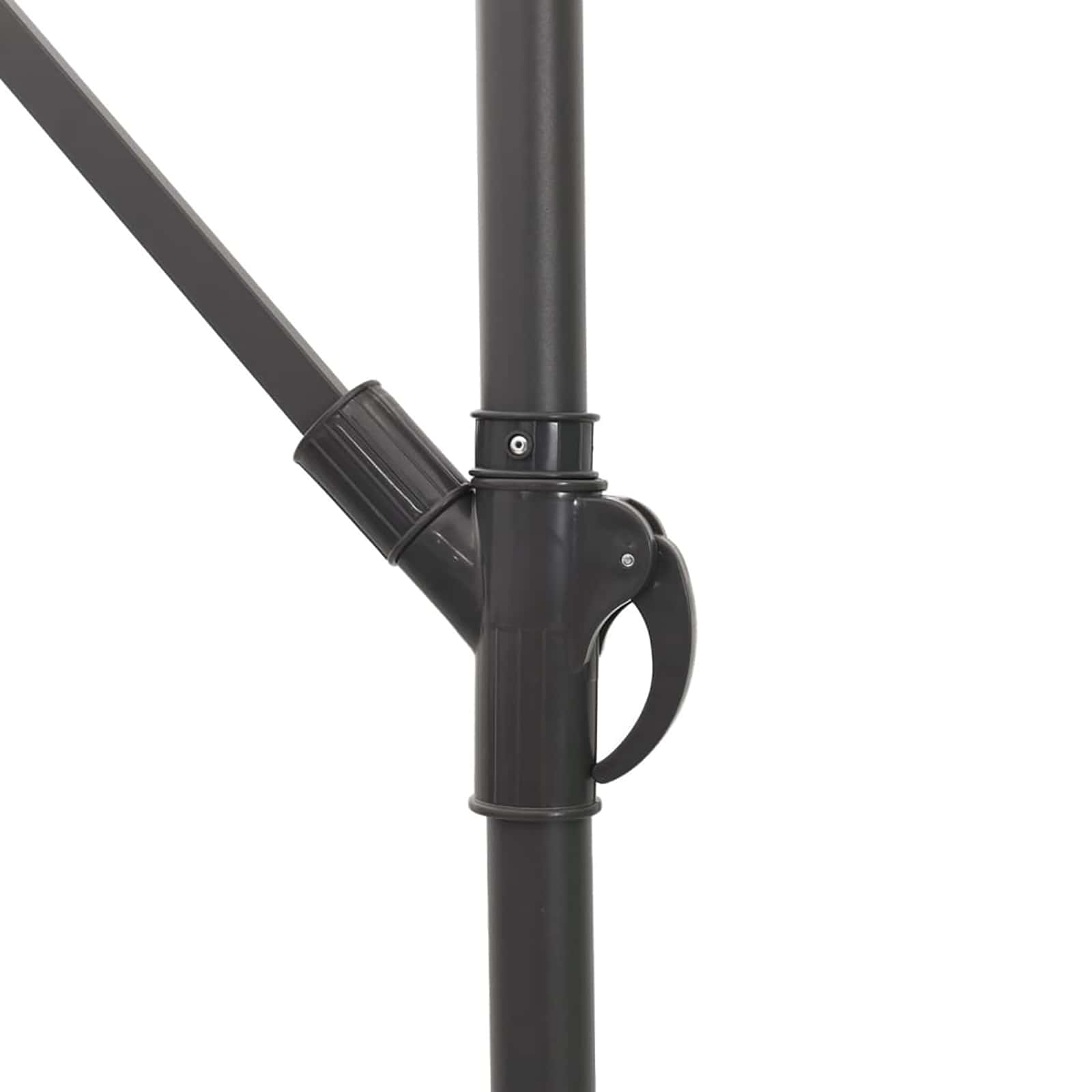 vidaXL Sonnenschirm mit Stahlmast Braun 269x269x235 cm – Bild 14