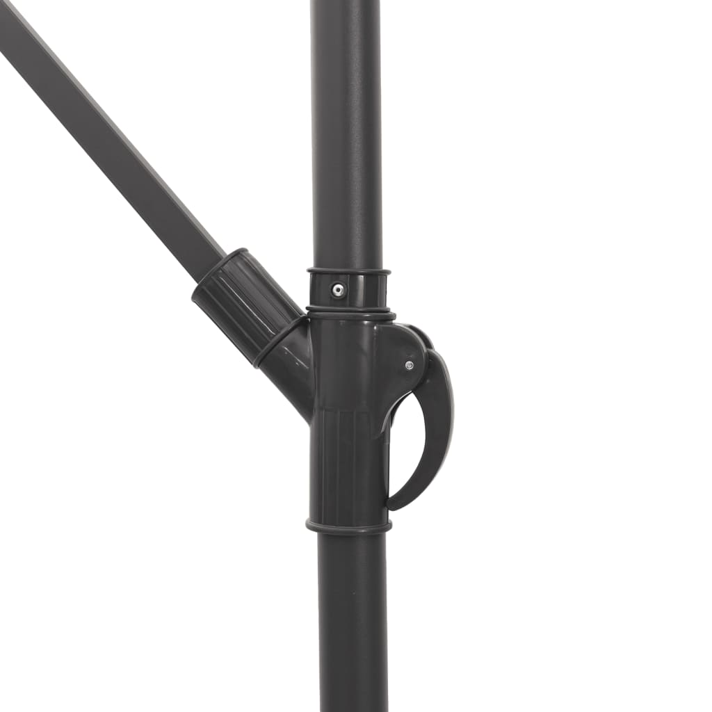 Garden Parasol with Steel Pole Umbrella Sunshade Outdoor Patio Beach vidaXL - Picture 33 of 47