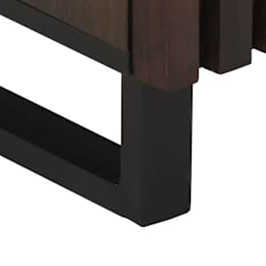 Noční stolky 2 ks 40 x 34 x 46 cm masivní mangovníkové dřevo - obrázek 8