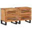  vidaXL 2 db tömör akácfa éjjeliszekrény 40 x 34 x 46 cm termék 2. képe