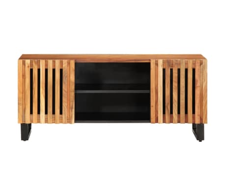 vidaXL TV Cabinet 105x34x46 cm Solid Wood Acacia