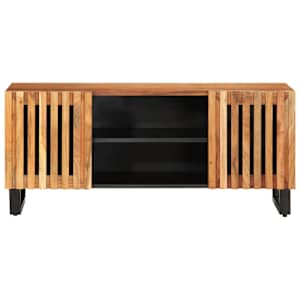 vidaXL TV Cabinet 105x34x46 cm Solid Wood Acacia