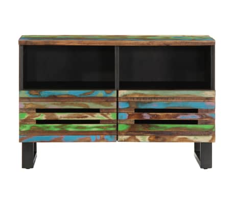 vidaXL TV-Schrank 70x34x46 cm Massivholz Akazie