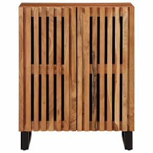 vidaXL Ντουλάπι 60 x 34 x 75 εκ. από Μασίφ Ξύλο Ακακίας