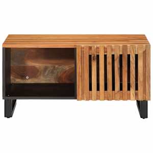 Konferenční stolek 80 x 51 x 40 cm masivní akáciové dřevo - obrázek 2