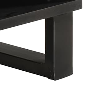 Konferenční stolek 80 x 51 x 40 cm masivní akáciové dřevo - obrázek 8