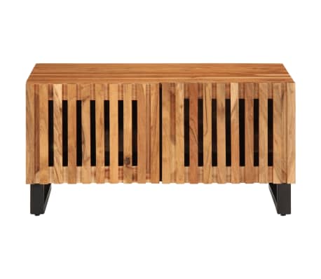 vidaXL Table basse 80x51x40 cm bois massif d'acacia