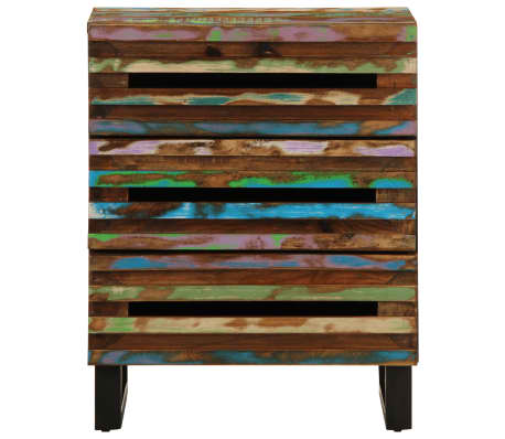 vidaXL Nachttisch 50x34x62 cm Massivholz Akazie