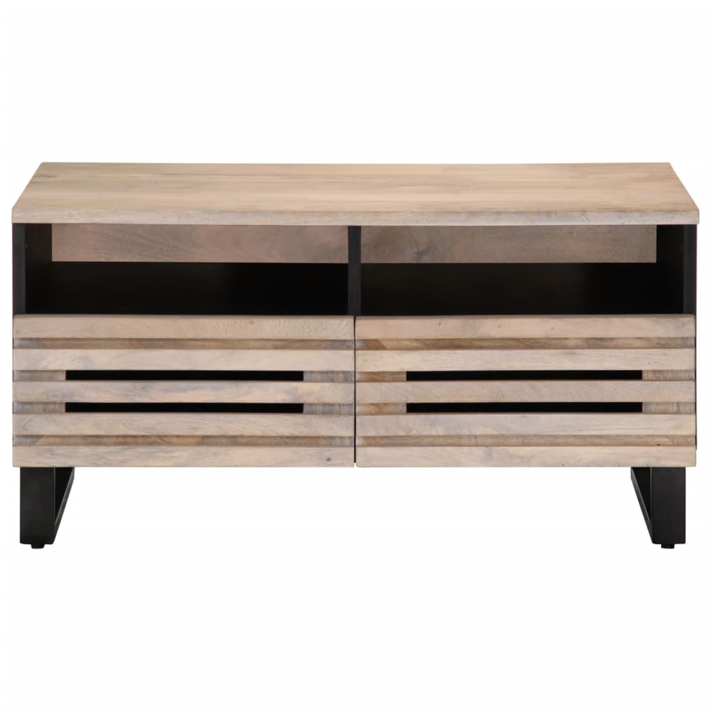 Thumbnail - vidaXL Couchtisch 80x55x40 cm Raues Massivholz Mango