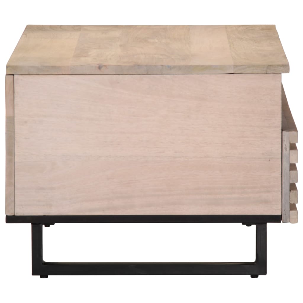 Thumbnail - vidaXL Couchtisch 80x55x40 cm Raues Massivholz Mango