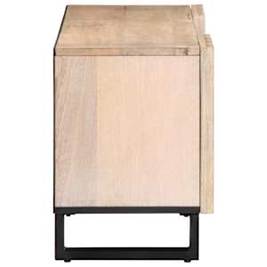 TV skříňka 100 x 34 x 46 cm masivní mangovníkové dřevo - obrázek 3