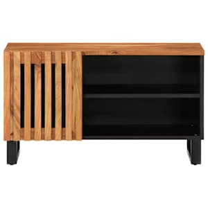 vidaXL TV Cabinet 80x34x46 cm Solid Wood Acacia