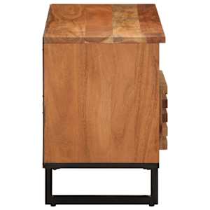 TV stolek 100 x 34 x 46 cm masivní akáciové dřevo - obrázek 4