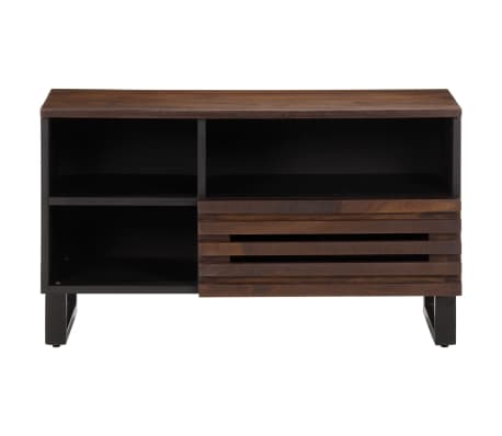 vidaXL Tv-meubel 80x34x46 cm massief mangohout bruin