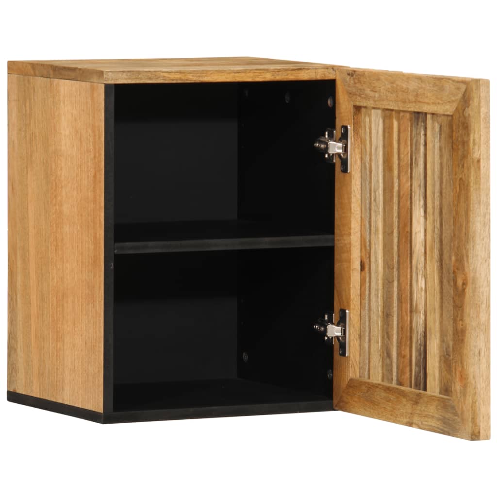 Thumbnail - vidaXL Bad-Wandschrank 38x34x48 cm Massives Raues Mangoholz