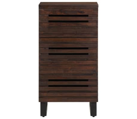 vidaXL Buffet marron 40x34x75 cm bois massif de manguier