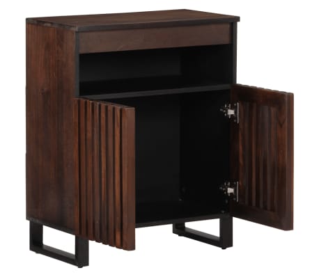 vidaXL &Scaron;oninė spintelė, 60x34x75cm, mango medienos masyvas