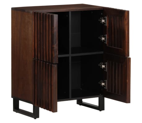 vidaXL Dulap, maro, 60x34x75 cm, lemn masiv de mango