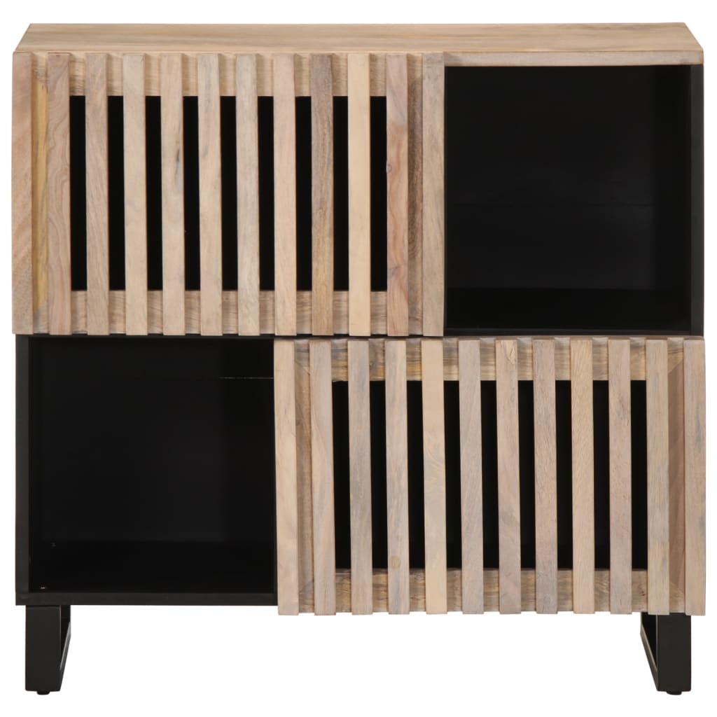 Thumbnail - vidaXL Sideboard 80x34x75 cm Massivholz Mango