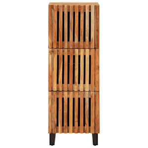 Skříň highboard 40 x 34 x 110 cm masivní akáciové dřevo - obrázek 2