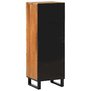 Skříň highboard 40 x 34 x 110 cm masivní akáciové dřevo - obrázek 5