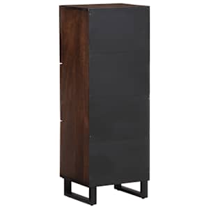Highboard hnědý 40 x 34 x 110 cm masivní mangovníkové dřevo - obrázek 5