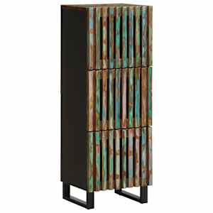 Skříň highboard 40 x 34 x 110 cm masivní akáciové dřevo - obrázek 1