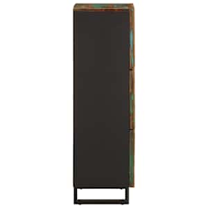 Skříň highboard 40 x 34 x 110 cm masivní akáciové dřevo - obrázek 4