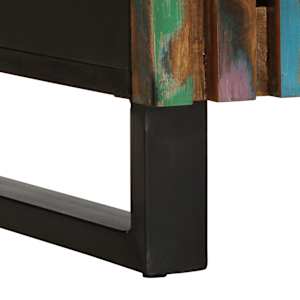 Skříň highboard 40 x 34 x 110 cm masivní akáciové dřevo - obrázek 8