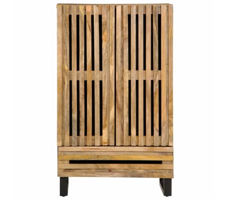 vidaXL Highboard 60x34x100 cm grov heltre mango