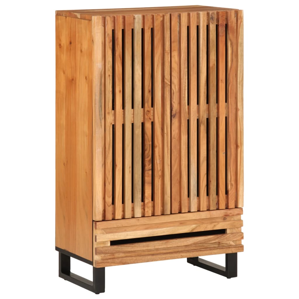 vidaXL Highboard 60 x 34 x 100 cm masivní akáciové dřevo