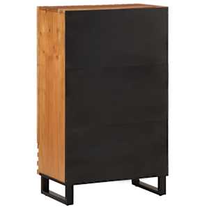 Highboard 60 x 34 x 100 cm masivní akáciové dřevo - obrázek 5
