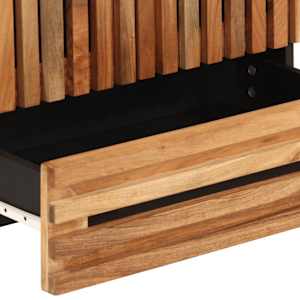 Highboard 60 x 34 x 100 cm masivní akáciové dřevo - obrázek 9