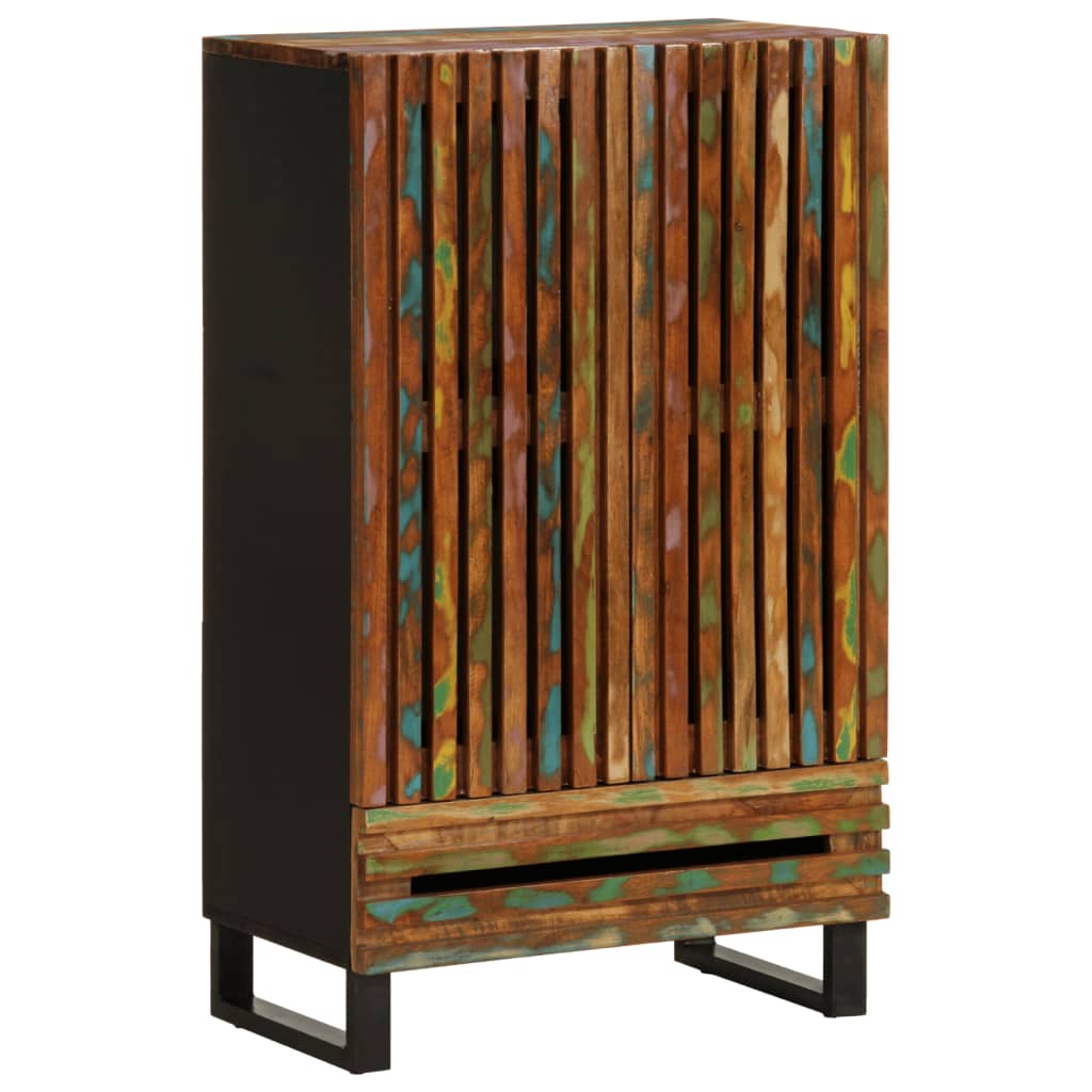 Highboard 60x34x100 cm Massivholz Akazie