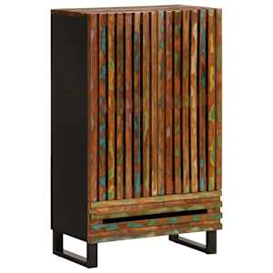 Highboard 60 x 34 x 100 cm masivní akáciové dřevo - obrázek 1