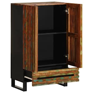 Highboard 60 x 34 x 100 cm masivní akáciové dřevo - obrázek 3