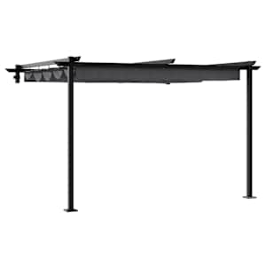 vidaXL Paviljon 300 x 300 x 200 cm Antratsiit Pol&uuml;ester