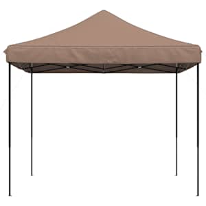 Skládací party stan pop-up hnědý 292 x 292 x 315 cm - obrázek 3