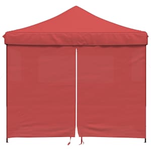 vidaXL Tenda para festas pop-up dobr&aacute;vel com 4 paredes laterais bord&ocirc;