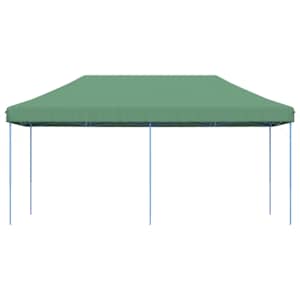 Skládací party stan pop-up zelený 580 x 292 x 315 cm - obrázek 3