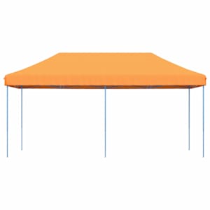Skládací party stan pop-up oranžový 580 x 292 x 315 cm - obrázek 3